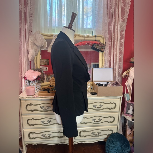 WHBM chic career blazer NWOT with pleats - Picture 5 of 7